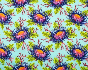Tula Pink Friends & Anemones  Seafoam
