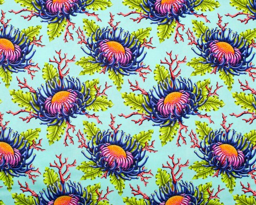 Tula Pink Floral Reef tkanina bawełniana na patchwork