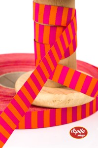 Pasy pomarańczowo-różowe 