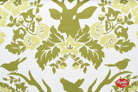 Antler Damask in Sage Home Dec