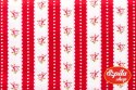 Red Valentine Rose - Valentine Ticking by Tanya Whelan
