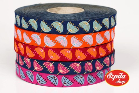 Tasiemka Helga Blue/ Pink