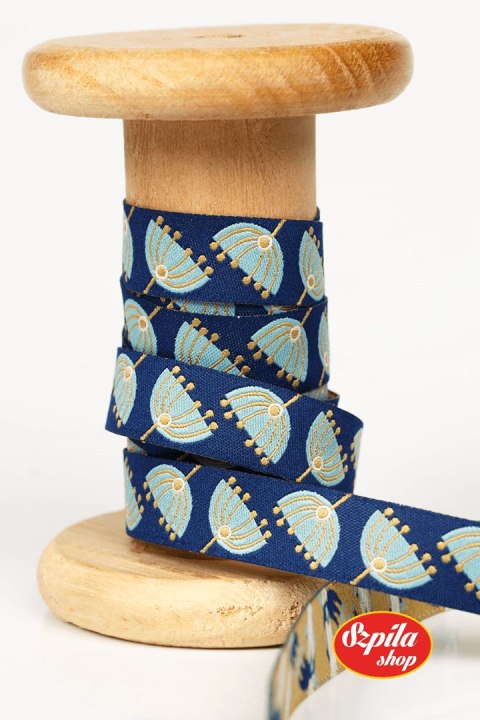 Tasiemka Helga Dark Blue