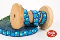 Tasiemka Simply Apples Blue Hamburger Liebe