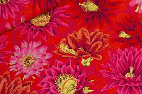 Cactus Flower Red Kaffe Collective