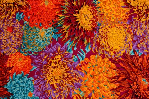 Japanese Chrysanthemum Autumn Kaffe Collective