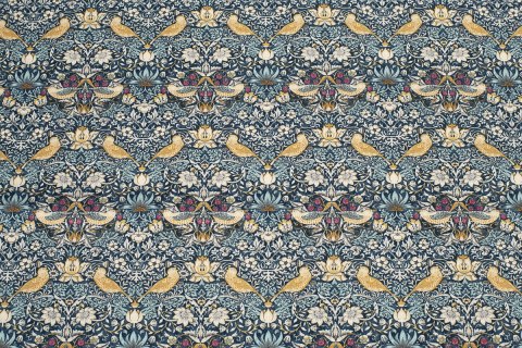 Mini Strawberry Thief Navy Morris&Co