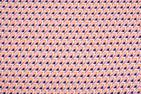Satyna wiskozowa B*TRENDY retro pink