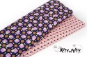 Satyna wiskozowa B*TRENDY retro pink
