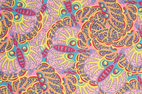 Tkanina Fairlyte Fritillary Wings